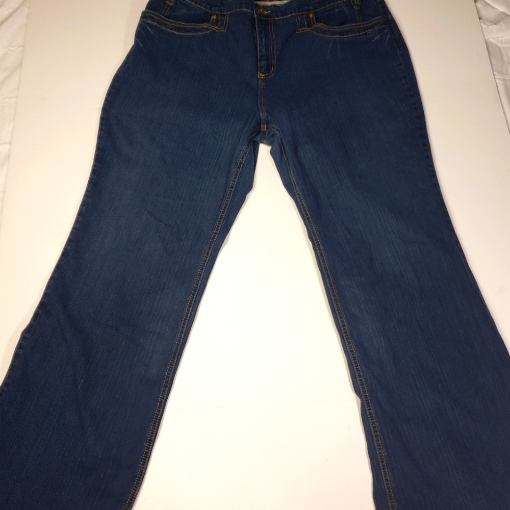 Baby Phat Flare Denim Plus Size Jeans- Y2K
